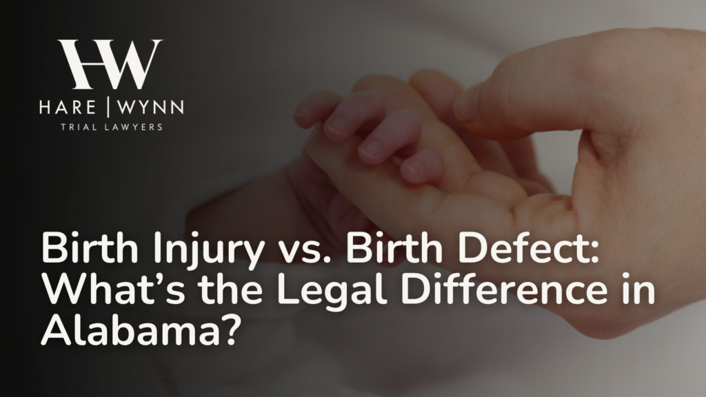 Birth Injury vs. Birth Defect: Legal Difference in Alabama?